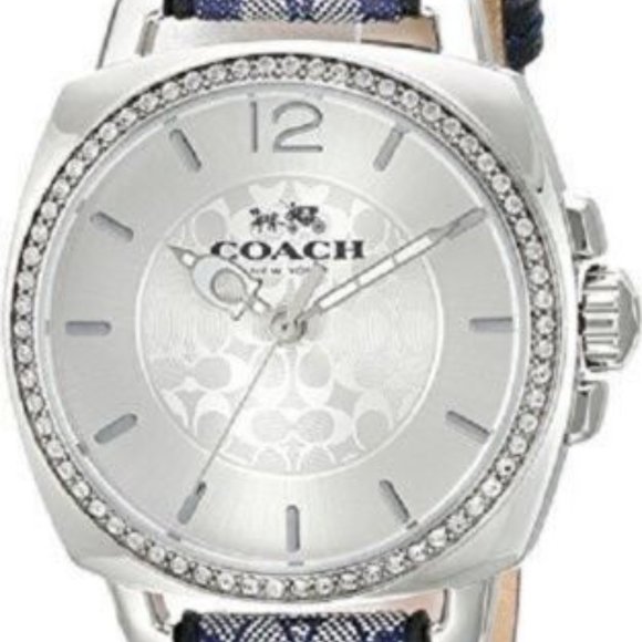 Coach Boyfriend Signature Leather Women's Watch 14502417 - Picture 2 of 6